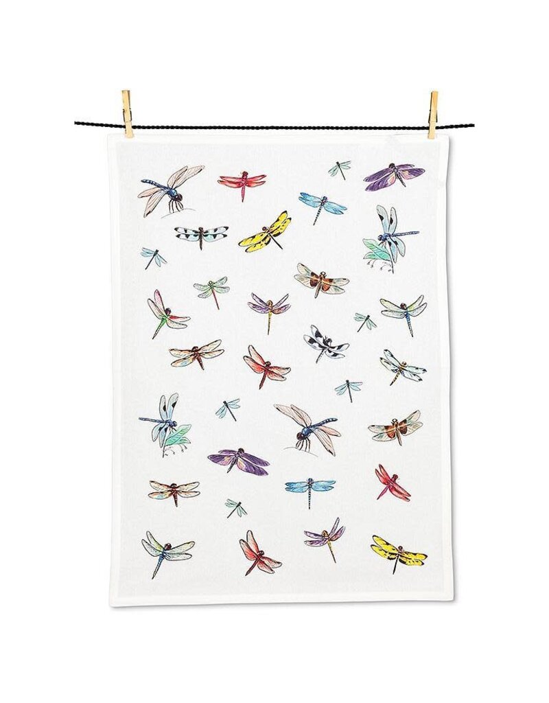 Abbott Collection Allover Dragonfly KitchenTowel