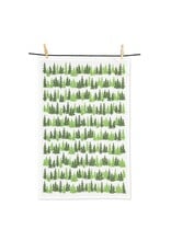 Abbott Collection Evergreen Trees Kitchen Towel