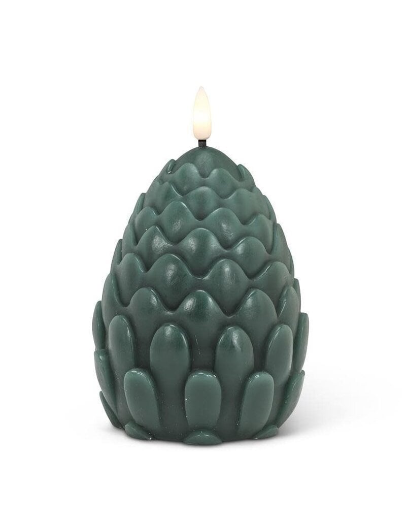Abbott Collection Pinecone LED Candle | lg