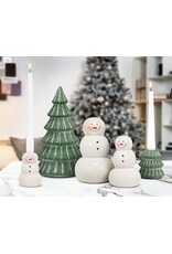 Abbott Collection Snowy Evergreen Tree Taper Holder