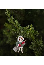 Abbott Collection Winter Mouse with Red Mittens & Shovel