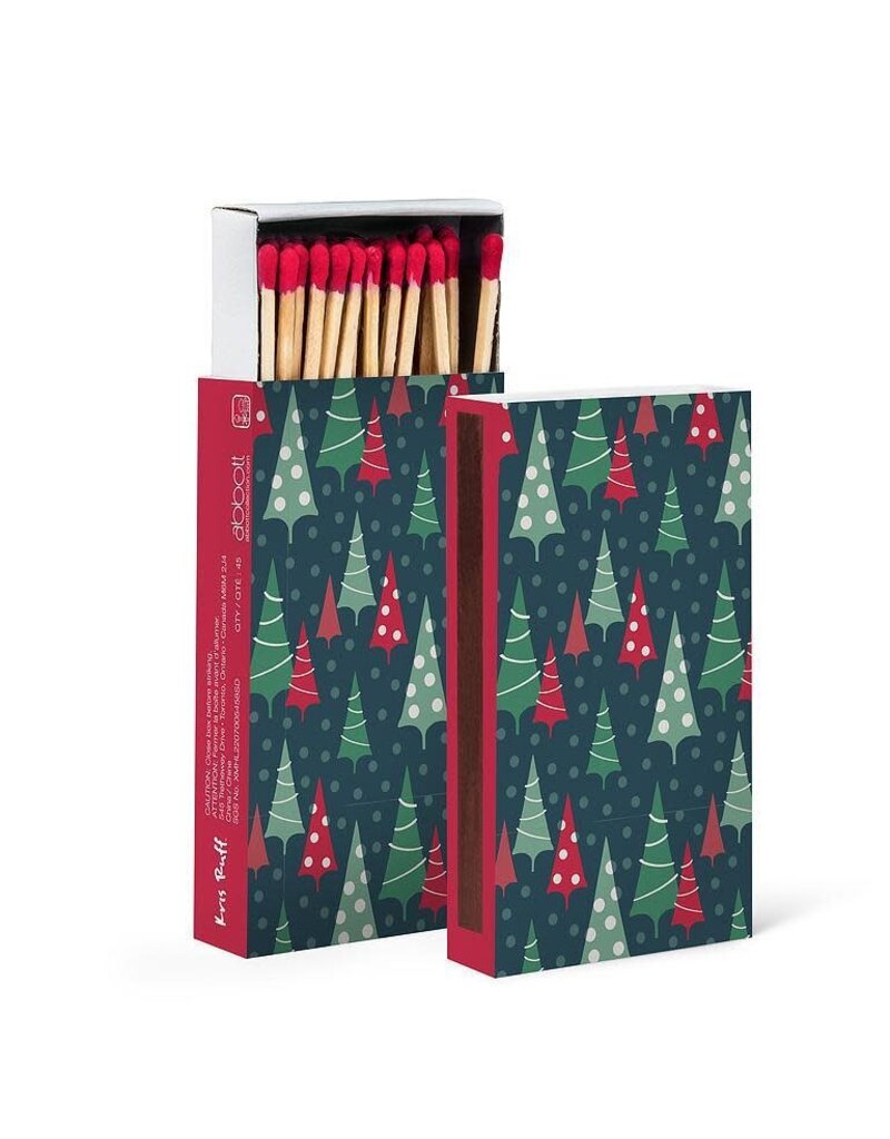 Abbott Collection Holiday Tree Matchsticks | Box of 45