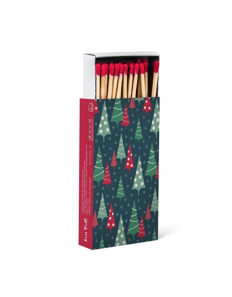 Abbott Collection Holiday Tree Matchsticks | Box of 45