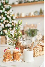 Abbott Collection Gingerbread People Salt & Pepper Set