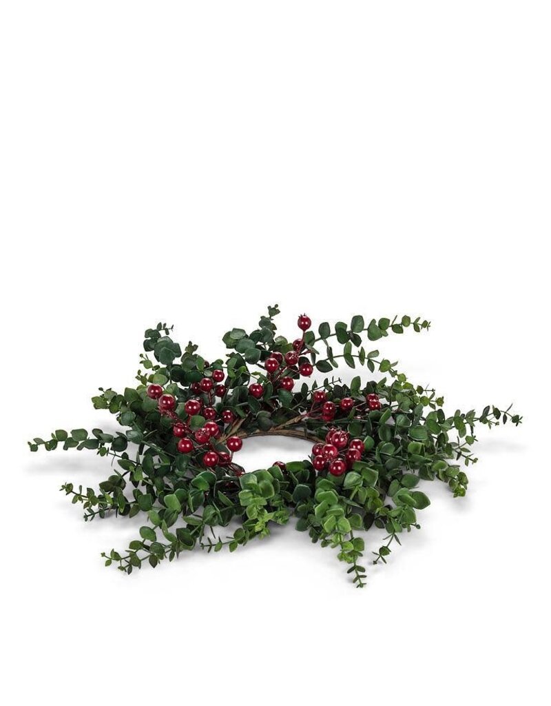 Abbott Collection Eucalyptus & Berries Candle Ring