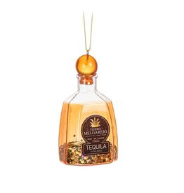 Abbott Collection Glitter Tequila Bottle Ornament