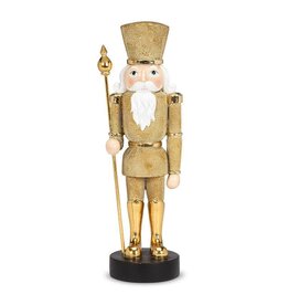 Abbott Collection Gold Standing Nutcracker