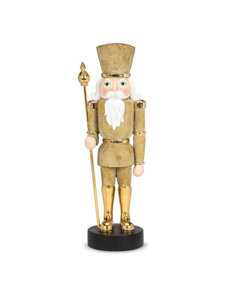 Abbott Collection Gold Standing Nutcracker