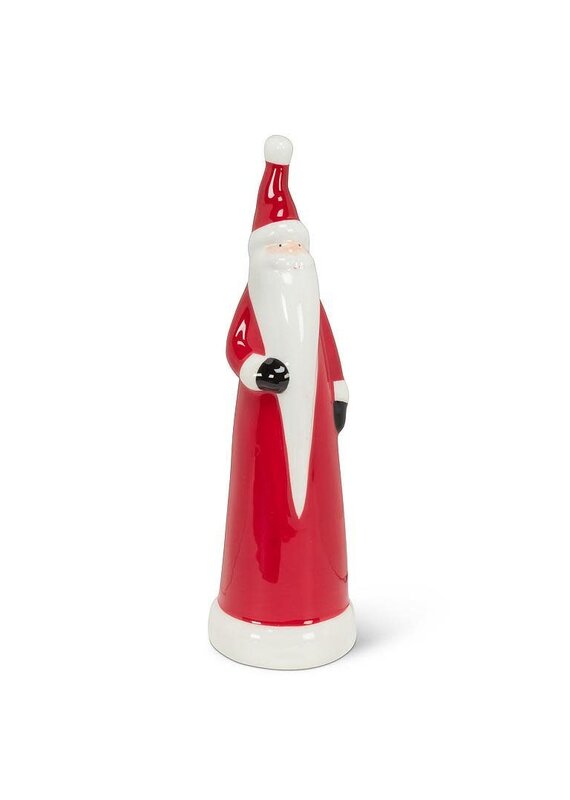 Abbott Collection Modern Ceramic Santa