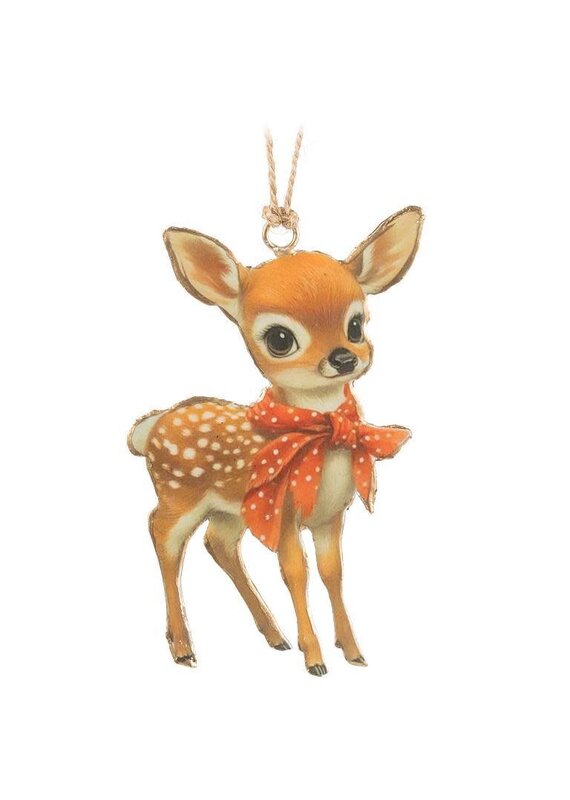 Abbott Collection Vintage Fawn Ornament