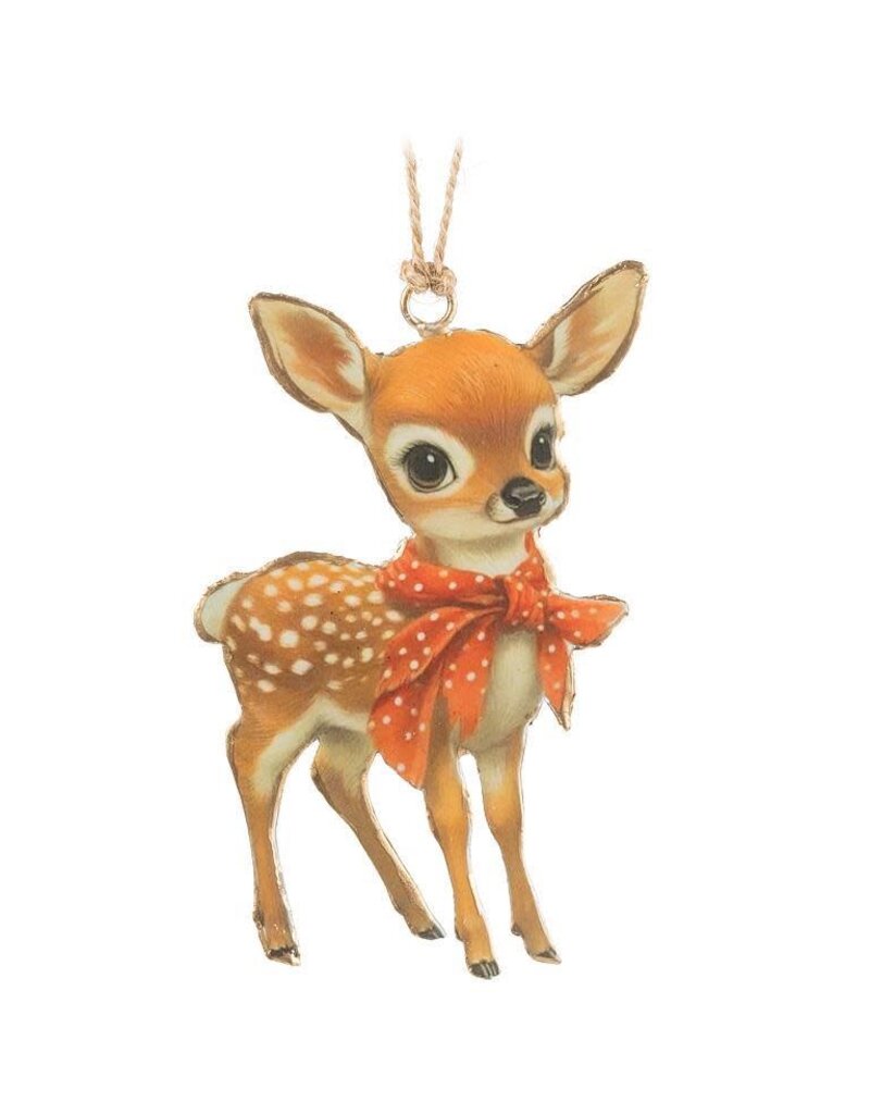 Abbott Collection Vintage Fawn Ornament