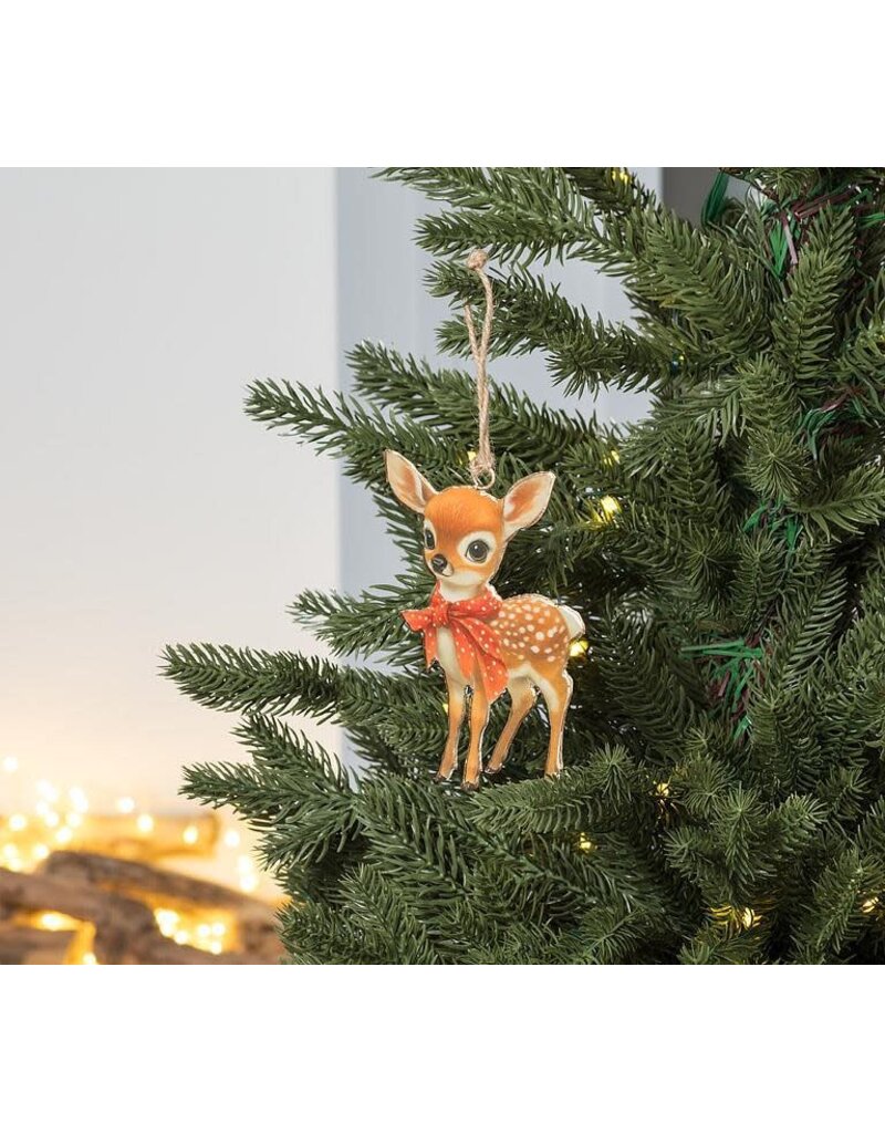 Abbott Collection Vintage Fawn Ornament