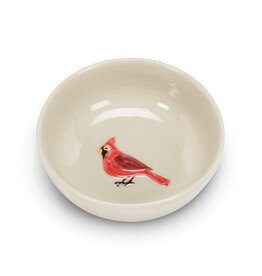 Abbott Collection Mini Bowl with Cardinal