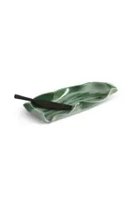 Hilborn Pottery Stick Butter Dish by Hilborn Pottery | Green