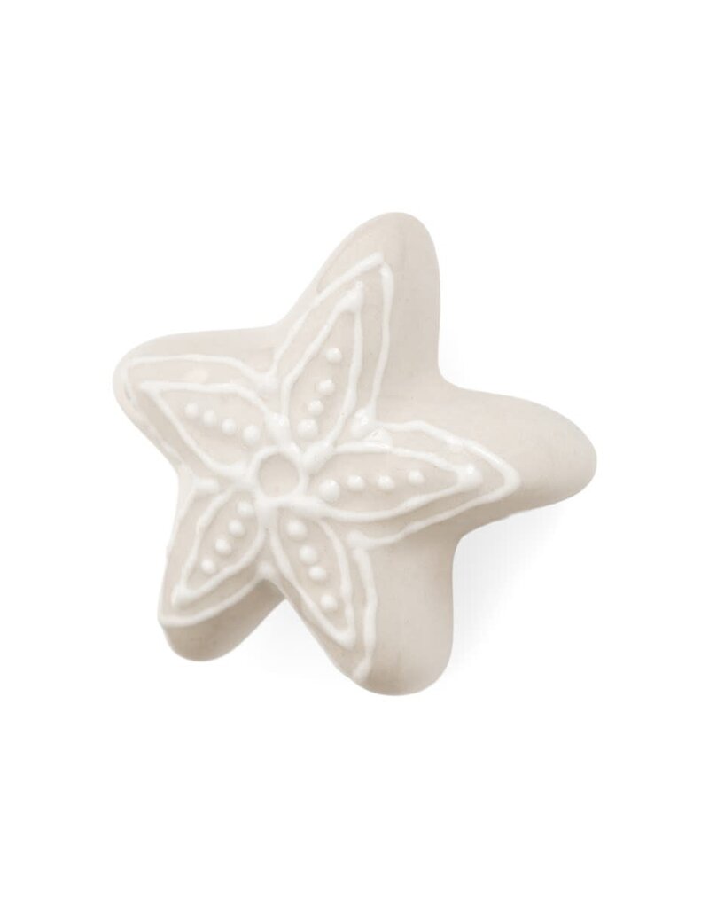 Ceramic Starfish Knob – Coastal Cabinet Hardware | De Ferrari Home