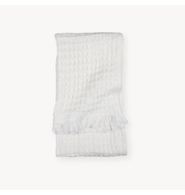 Pokoloko French Waffle Towel by Pokoloko in Blanche – Luxury Turkish Cotton, Waffle Weave, Quick Drying