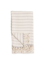 Pokoloko Turkish Cotton & Bamboo Towel by Pokoloko | Mist Striped – Luxury, Antimicrobial, Quick-Dry, Versatile Bath Towel