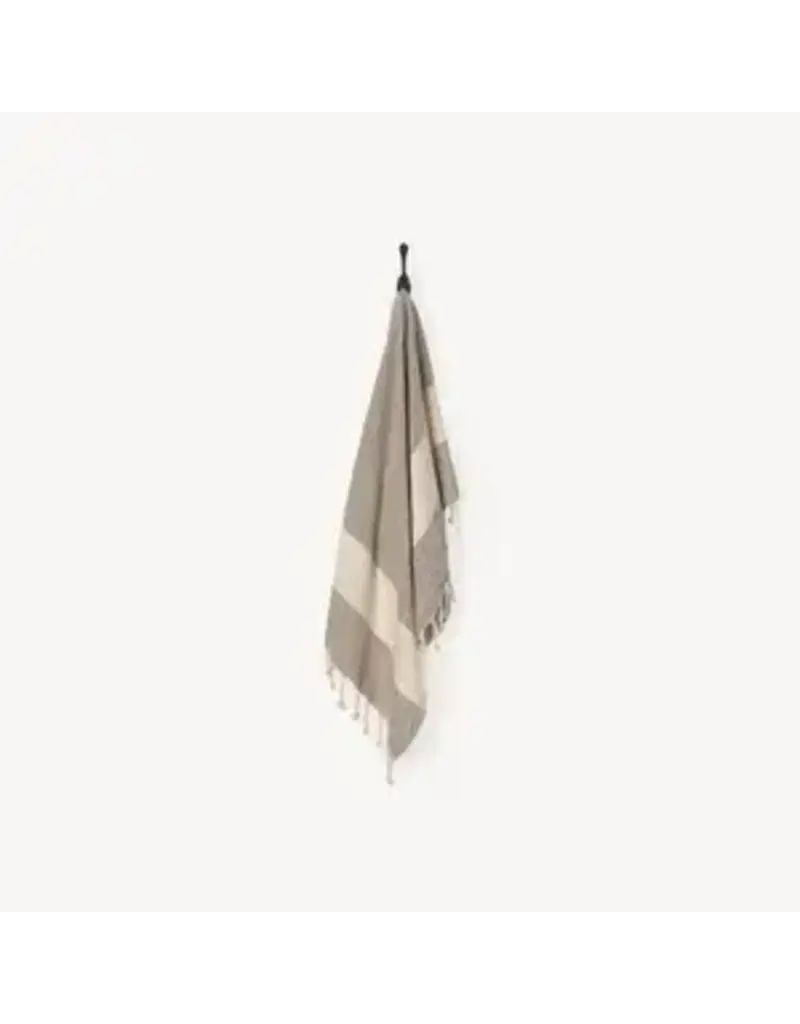 Pokoloko Diamond Turkish Cotton Hand Towel by Pokoloko | Dune: Classic Weave, Soft & Durable