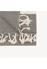 Pokoloko  Diamond Turkish Cotton Hand Towel by Pokoloko | Carbon: Classic Weave, Soft & Durable