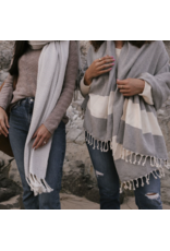 Pokoloko Turkish Cotton Towel by Pokoloko | Slate – Classic Diamond Weave, Soft, Durable, Versatile, Bath & Beach