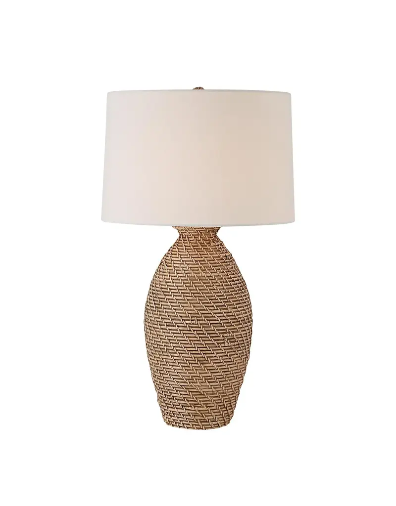 Renwil Santal Table Lamp with Linen Shade
