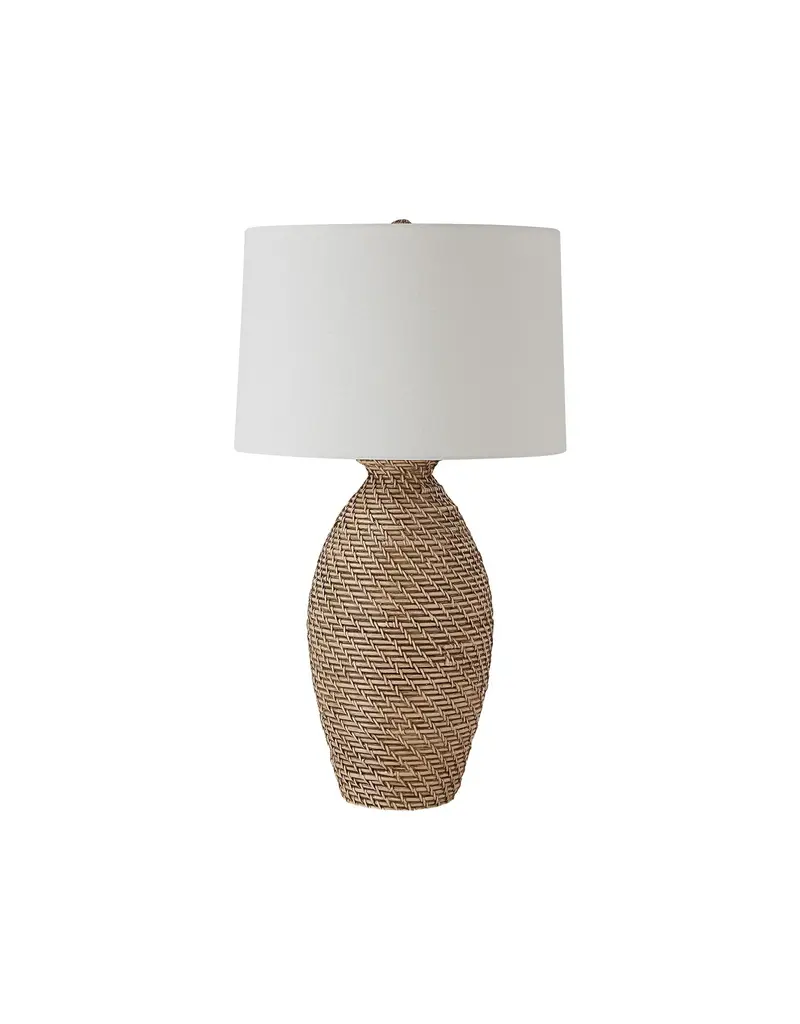Renwil Santal Table Lamp with Linen Shade