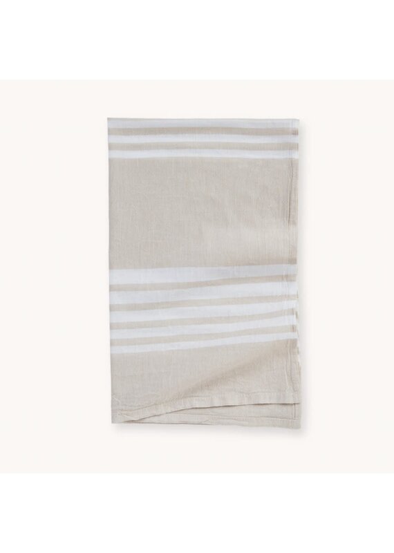 Pokoloko Hayal Set of 2 Turkish Cotton Hand Towels by Pokoloko in Sand