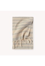 Pokoloko Shannon Turkish Cotton Hand Towel by Pokoloko in Grey | Soft, Absorbent, Versatile