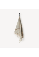 Pokoloko Shannon Turkish Cotton Hand Towel by Pokoloko in Grey | Soft, Absorbent, Versatile