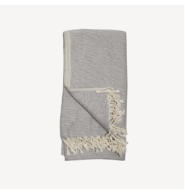 Pokoloko Mixed Grey Turkish Cotton & Bamboo Towel by Pokoloko | Silky, Sustainable, Versatile