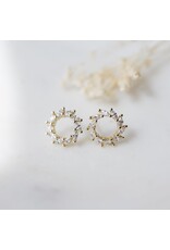 Glee Jewelry Solara Stud Earrings by Glee