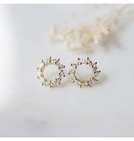 Glee Jewelry Solara Stud Earrings by Glee