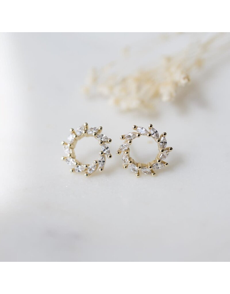 Glee Jewelry Solara Stud Earrings by Glee