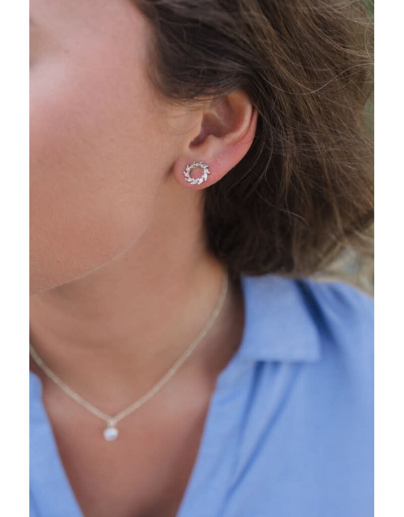 Glee Jewelry Solara Stud Earrings by Glee