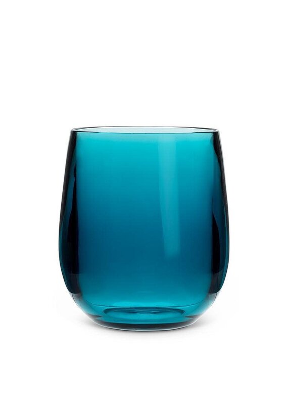 Abbott Collection Turquoise Acrylic Tumbler | Jewel-Tone, Durable, Party & Picnic-Ready Drinkware