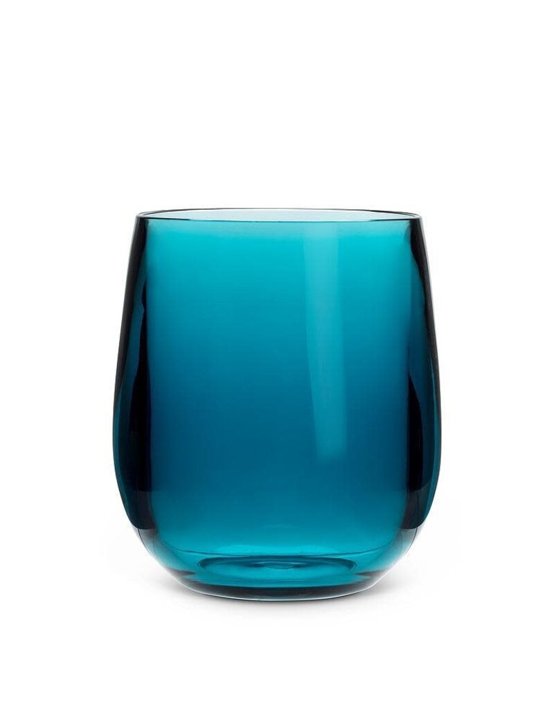 Abbott Collection Turquoise Acrylic Tumbler | Jewel-Tone, Durable, Party & Picnic-Ready Drinkware