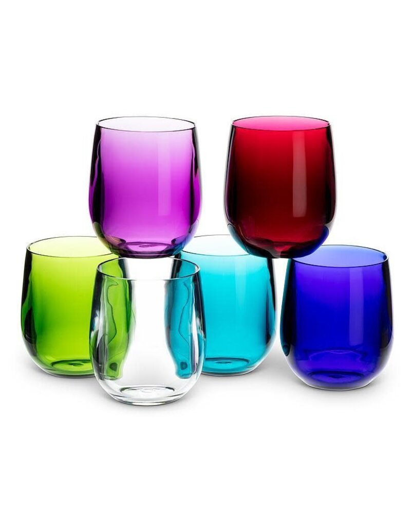 Abbott Collection Turquoise Acrylic Tumbler | Jewel-Tone, Durable, Party & Picnic-Ready Drinkware
