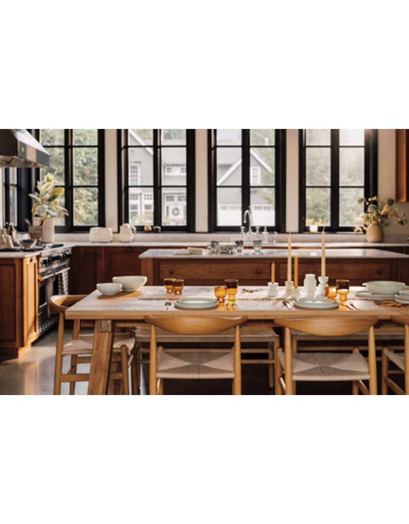 Danica Amber Pedestal Glass | 11oz