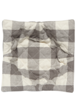 Danica London Gray Bowl Cozy | Microwave Safe, Reversible, Cotton, Cool-to-Touch