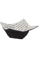 Danica Ticking Stripe Bowl Cozy | Quilted, Microwave Safe, 100% Cotton, Reversible