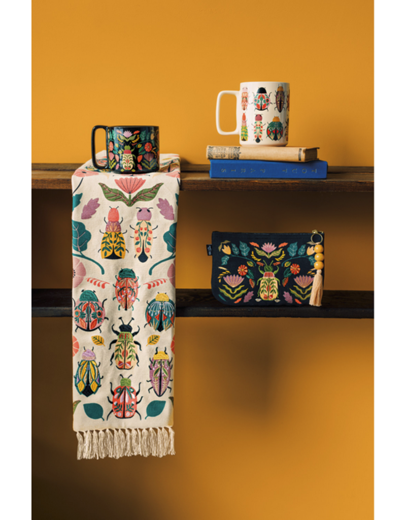 Danica Amulet Midi Studio Mug | Scarab Design, 11oz Stoneware, Dishwasher & Microwave Safe