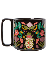 Danica Amulet Midi Studio Mug | Scarab Design, 11oz Stoneware, Dishwasher & Microwave Safe