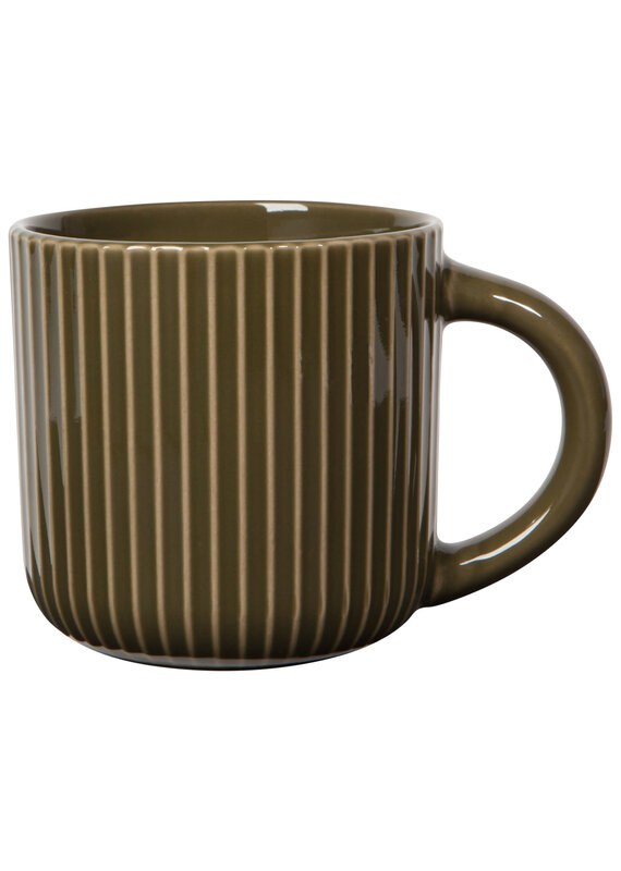 Danica 22oz Stoneware Fluted Mug by Danica | Olive