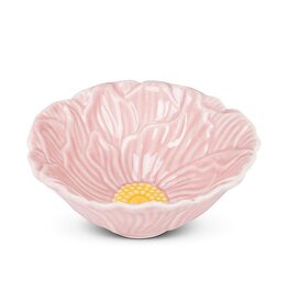 Abbott Collection Small Pink Porcelain Dish – Ceramic Flower Trinket Tray | Blush Vanity Decor
