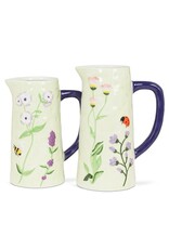 Abbott Collection Embossed Floral Pitcher | lg