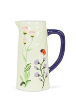 Abbott Collection Embossed Floral Pitcher | lg