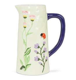 Abbott Collection Embossed Floral Pitcher | lg