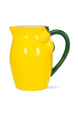 Abbott Collection Ceramic Lemon Pitcher – Citrus-Inspired Jug | Bright Tableware & Vase
