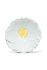 Abbott Collection Small Soft Blue Floral Dish – Ceramic Petal Trinket Tray | Serene Vanity Decor