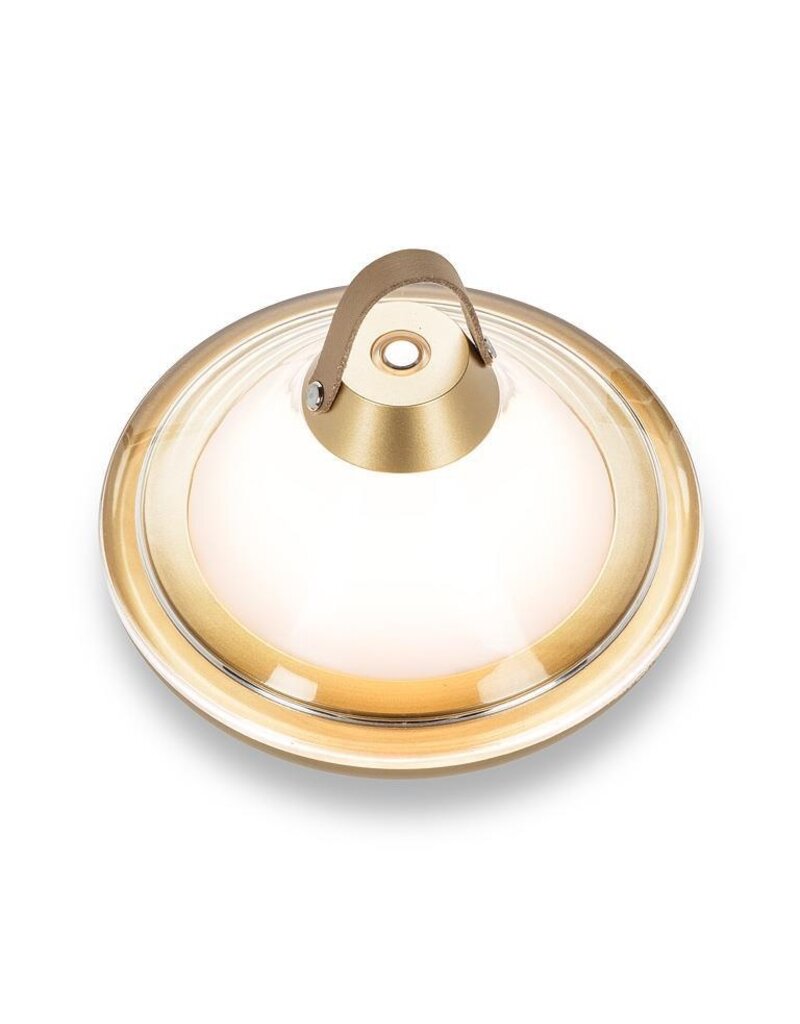 Abbott Collection Low Bell Shape LED Light – Modern Portable Lamp | Soft Ambient Lighting